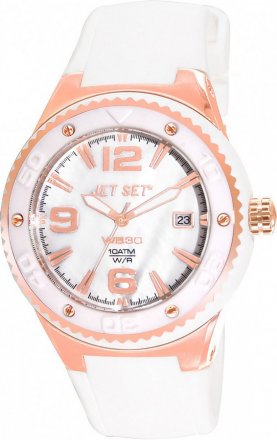Jet Set Wb30 White Rubber Strap J53458-161