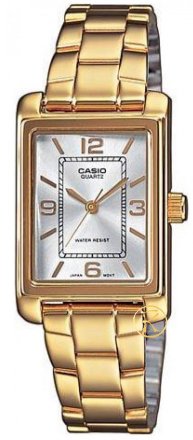 Casio Women's Collection Gold Stainless Steel Bracelet LTP-1234PG-7AEF