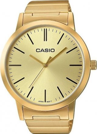 CASIO Collection Gold Stainless Steel Bracelet LTP-E118G-9AEF