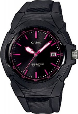 CASIO Collection Black Rubber Strap LX-610-1A2VEF