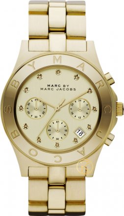 Marc Jacobs Ladies Blade Chrono Watch MBM3101