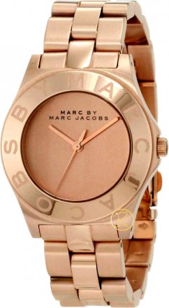 Marc Jacobs Watches Time Only Blade Watch Gold MBM3127