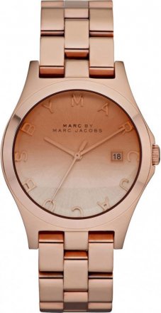 Marc Jacobs Henry Rose Gold Stainless Steel Ladies Watch MBM3152