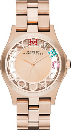 Marc by Marc Jacobs Ladies Henry Skeleton Watch MBM3264