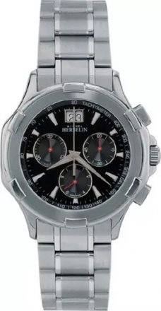 MICHEL HERBELIN Safari Chronograph Silver Stainless Steel Bracelet MH36641/B14