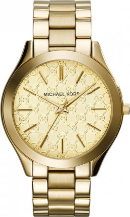 Michael Kors Runway Slim Gold Stainless Steel Bracelet MK3335