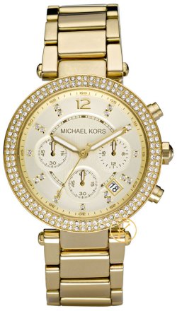 Michael Kors Crystal Chronograph Ladies Watch MK5354