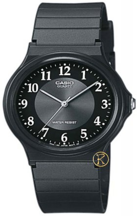Casio Men's Collection Black Rubber Strap MQ-24-1B3L