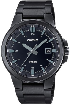 CASIO Collection Black Stainless Steel Bracelet MTP-E173B-1AVEF