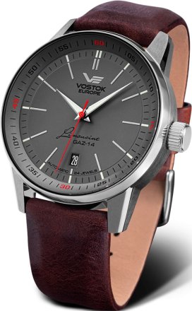 Vostok Europe Gaz 14 Limousine Black/Brown  NH35-560A605