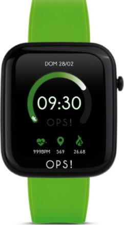 OPS!SMART Active Green Rubber Strap OPSSW-07