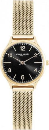 Pierre Cardin La Gloire Nouvelle Crystals Gold Stainless Steel PC902682F117