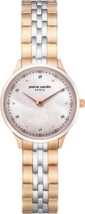 Pierre Cardin Tone Stainless Steel Bracelet La Gloire Nouvelle Crystals Rose Gold PC902682F306