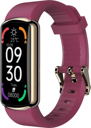 JMSMART Feel PJS0012V Purple Silicone Strap