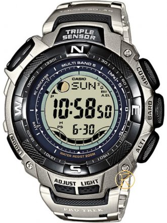 CASIO PROTREK RadioControlled Titanium PRW1500 PRW-1500T-7VER