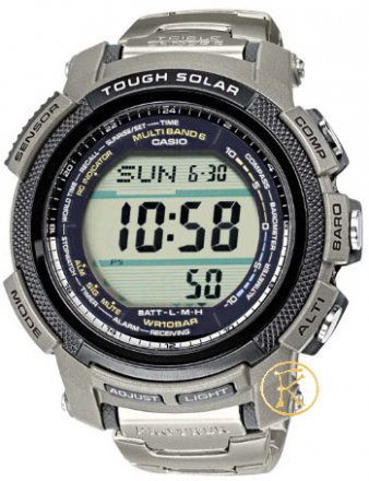 CASIO PROTREK RadioControlled Titanium PRW2000 PRW-2000T-7ER