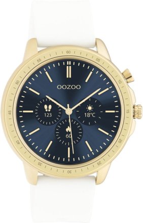 Oozoo Smartwatch White Rubber Strap Q00316