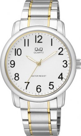 Q&Q Two Tone Metal Bracelet Q868-404