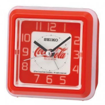 Seiko Coca-Cola Alarm Clock QHE906R