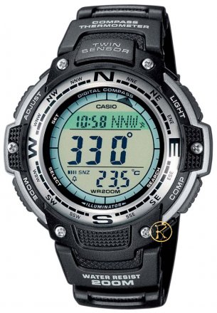 Casio Men's Collection Twin Sensor SGW-100-1VEF
