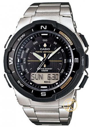 CASIO Collection Sports Gear Stainless Steel Bracelet SGW-500HD-1BVER