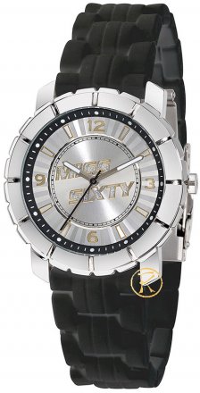 MISS SIXTY Star Black Rubber Strap SIJ006
