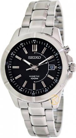 Seiko Kinetic Stainless Steel Bracelet SKA537P1