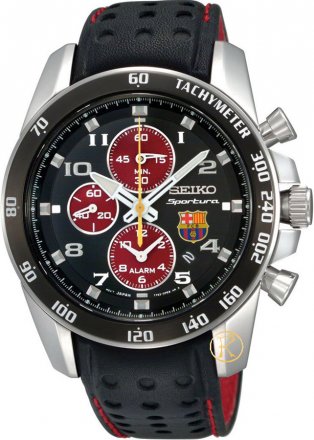 Seiko SPORTURA F.C.BARCELONA Special Edition Strap SNAE75P1