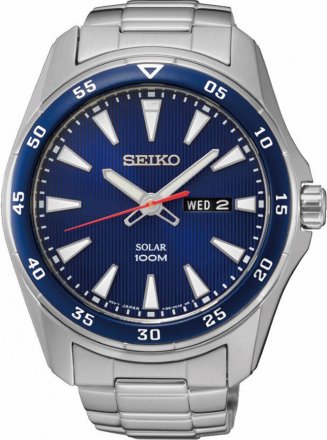 Seiko Solar Stainless Steel Bracelet SNE391P1