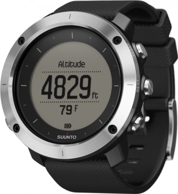 SUUNTO Traverse Black Rubber Strap SS021843000