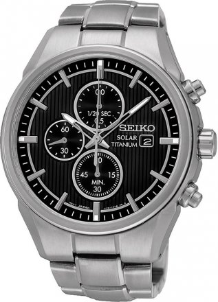 Seiko Solar Titanium Chronograph SSC367P1