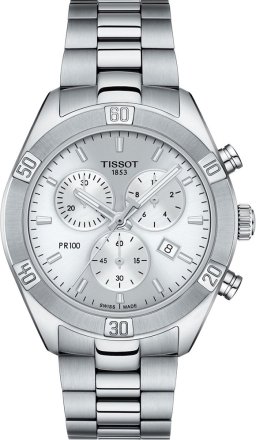 Tissot PR100 Sport Chic Stainless Steel Silver T101.917.11.031.00
