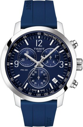 Tissot Blue Rubber Strap T114.417.17.047.00
