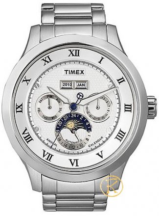 TIMEX Annual Calendar Automatic Stainless Steel Bracelet T2N291