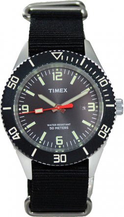 Timex Originals Black Fabric Strap T2N534N