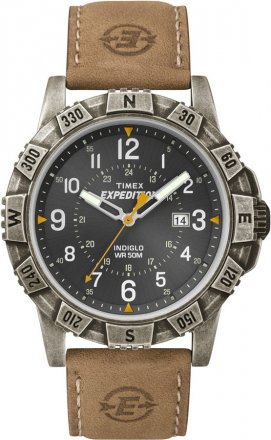 Timex Expedition Rugged Brown Leather Strap T49991