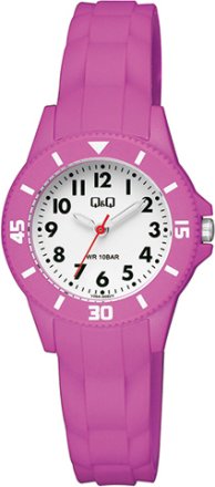 Q&Q Kids Pink Rubber Strap V26A005VY