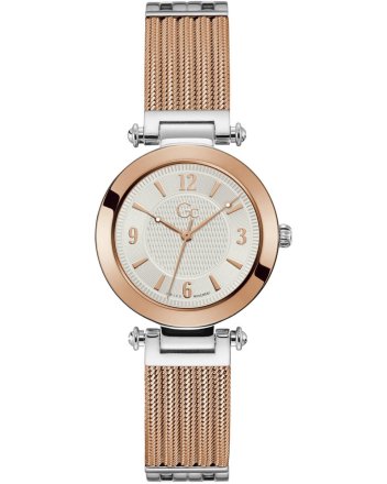 Guess Collection Ladies Two Tone Stainless Steel Bracelet Y59001L1MF