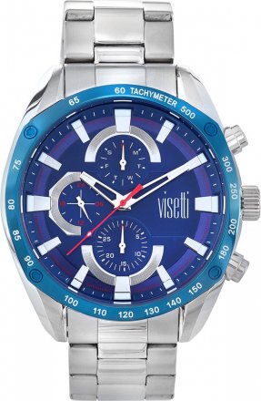 VISETTI Sublime Multifunction Stainless Steel Bracelet ZT-675SC