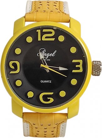ANGEL yellow Rubber Strap AP1246Y