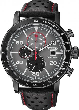 Citizen Black Leather Strap CA0645-15H
