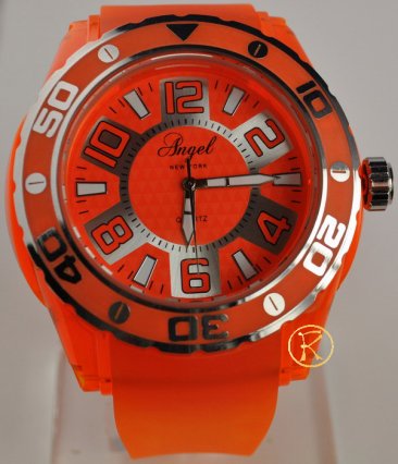 ANGEL Orange Rubber Strap AP1252OR
