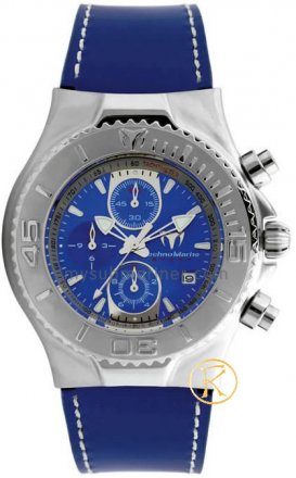 TechnoMarine Cruise Chronograph Black Leather Strap TMY11