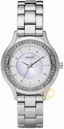 DKNY Chronograph Crystal Stainless Steel Bracelet  NY8134