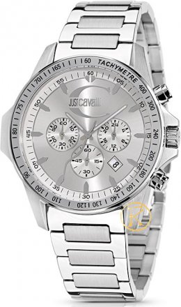 Just CAVALLI Actually Chronograph Stainless Steel Bracelet R7273693015
