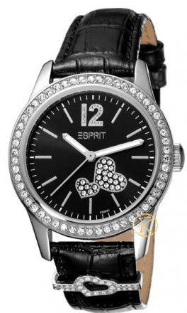 Esprit Black Love Heart Watch ES103222001