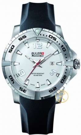 BULER Mountain Quest Black Rubber Strap 038121