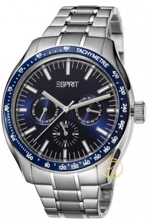 Esprit Orbus Blue Stainless Steel Bracelet ES103012009