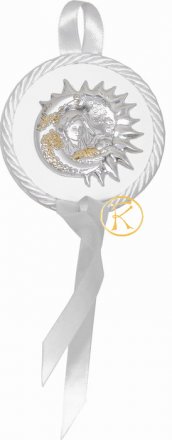 Silver birth frame P1528 / B