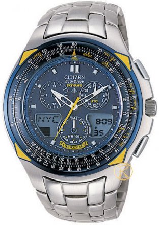 CITIZEN EcoDrive Promaster Blue Angels SkyHawk JR3080-51M